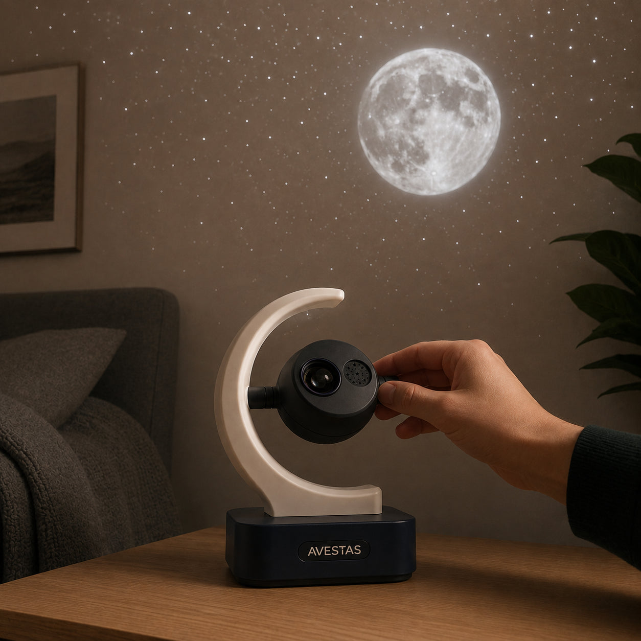 AVESTAS Eclipse Maan- en Sterrenprojector